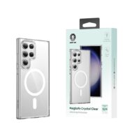 گارد مگ سیف گرین لاین مدل Magsafe Crystal Clear برای S24 Ultra