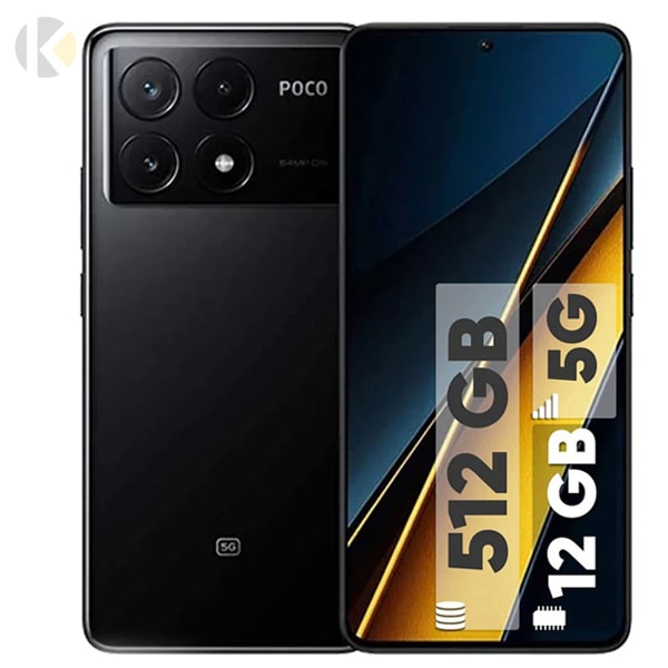 گوشی پوکو مدل x6pro ظرفیت 512 گیگابایت